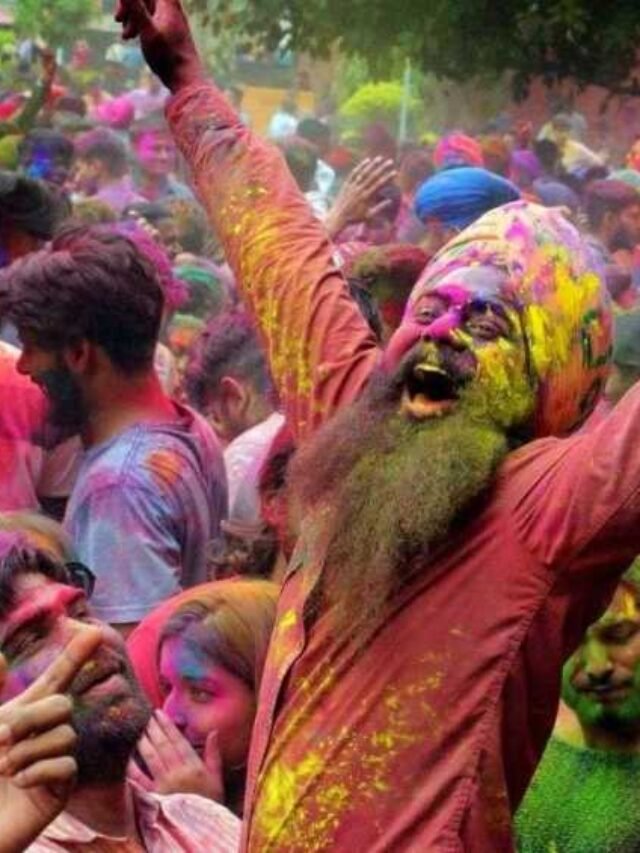 Dry Holi elebration